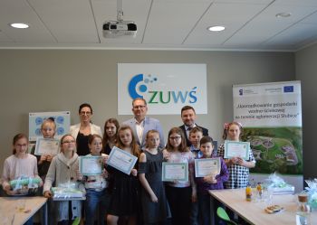 Miniaturka aktualności Konkurs plastyczno-techniczny zatytułowany „Chcesz czysto mieć - dbaj o kanalizacyjną sieć
