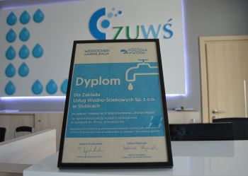 Miniaturka aktualności Słubickie wodociągi nagrodzone za akcję edukacyjno-ekologiczną „Skąd się bierze i gdzie znika słubicka kropla wody?”